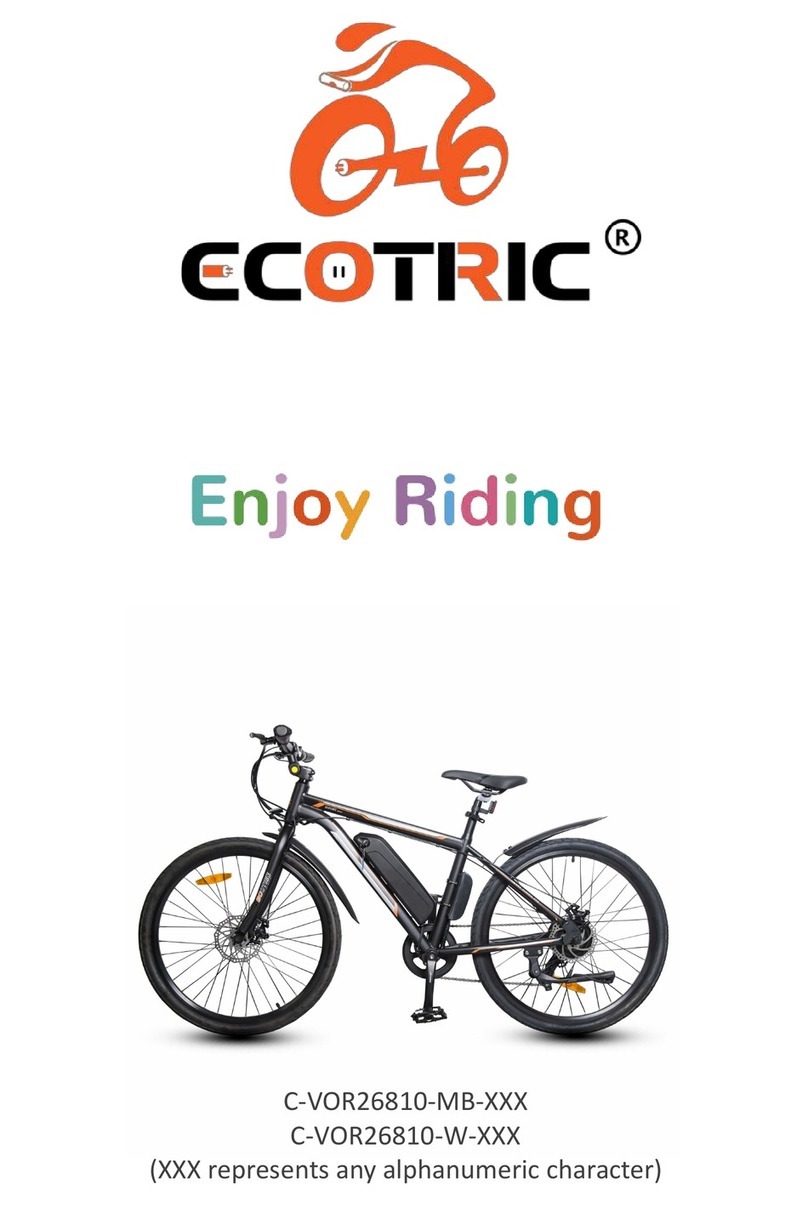 Ecotric C-VOR26810-W Series owner's manual Ecotric C-VOR26810-W Series owner's manual