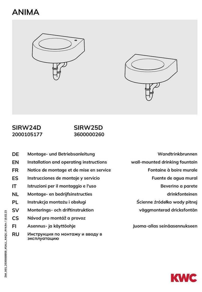 KWC ANIMA SIRW24D manual