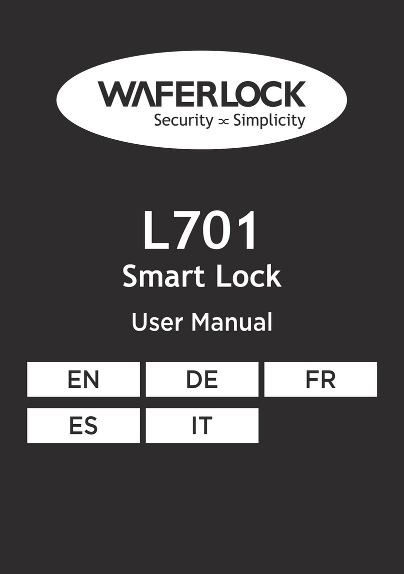Waferlock L701 user manual Waferlock L701 user manual