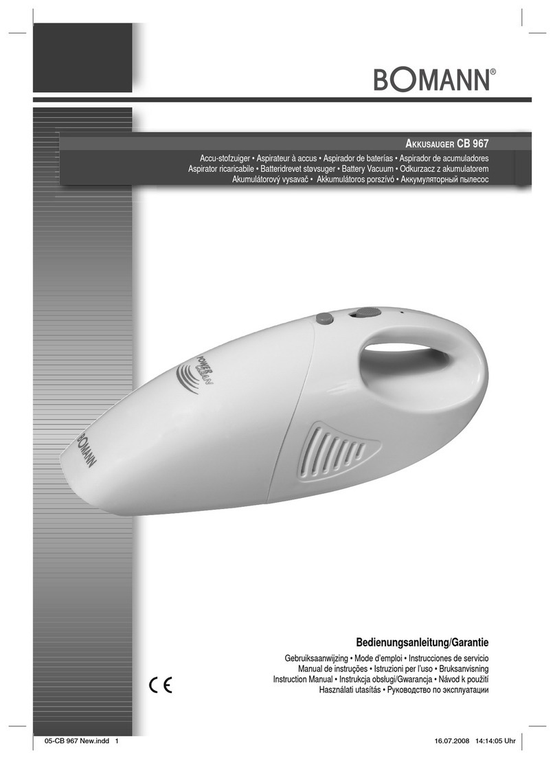 BOMANN CB 967 User manual