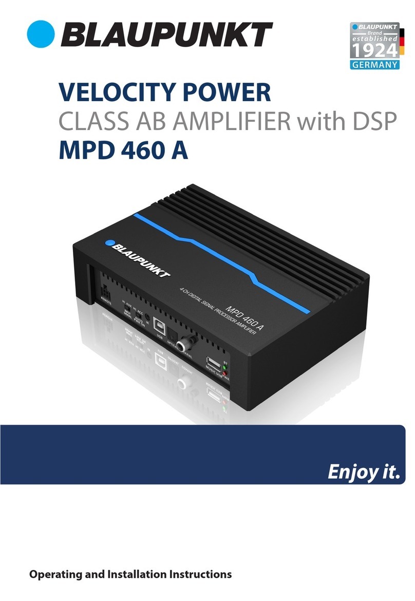 Blaupunkt MPD 460 A User manual
