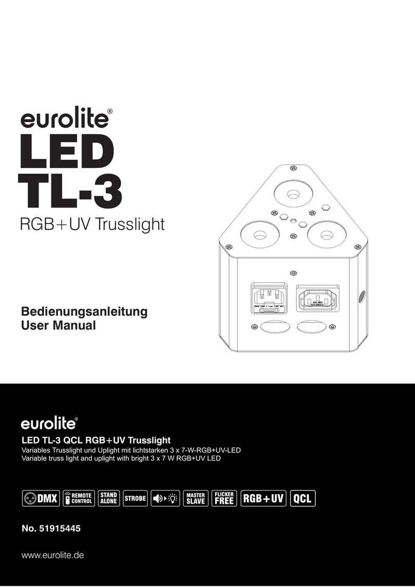 EuroLite LED TL-3 user manual
