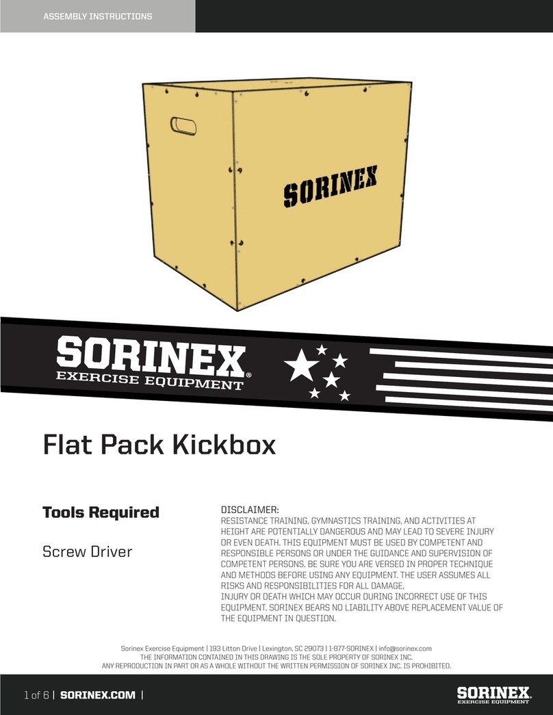 SORINEX P00486 Assembly instructions