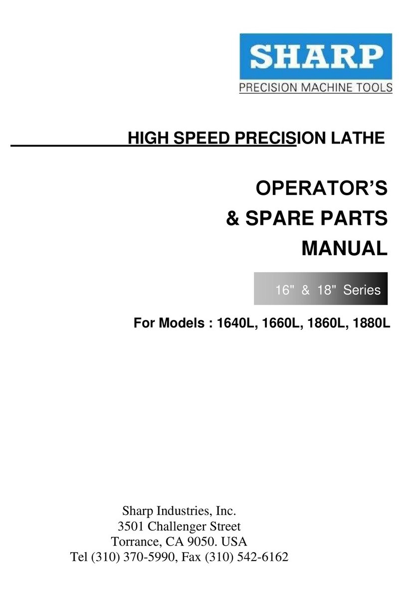 Sharp 16 Series User manual