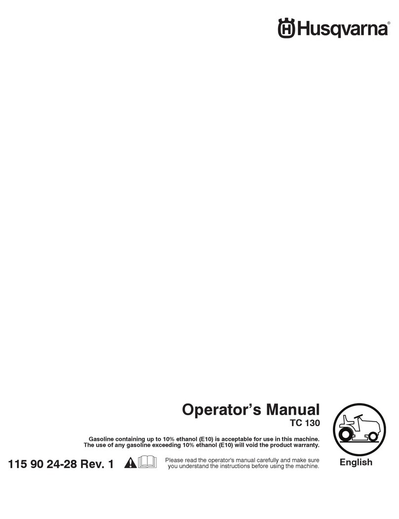 Husqvarna TC 130 User manual