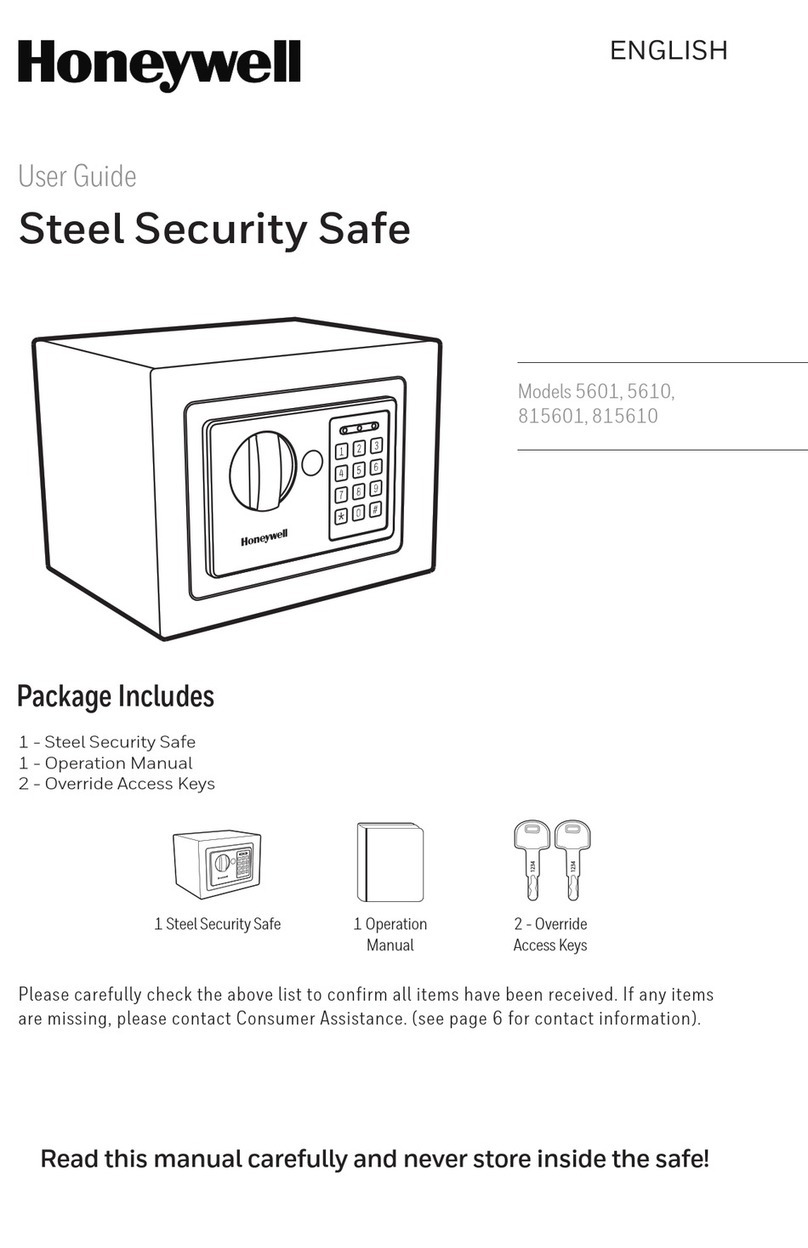 Honeywell 5601 User manual