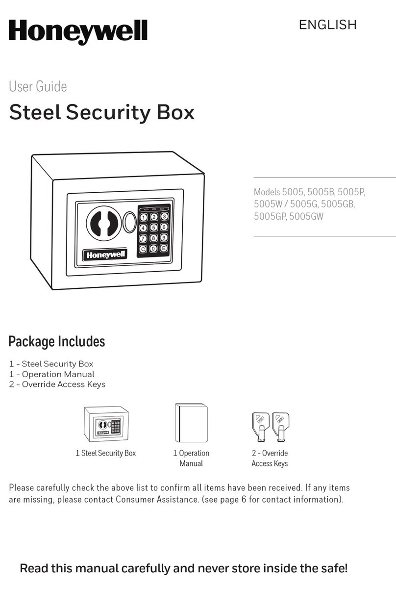 Honeywell 5005B User manual