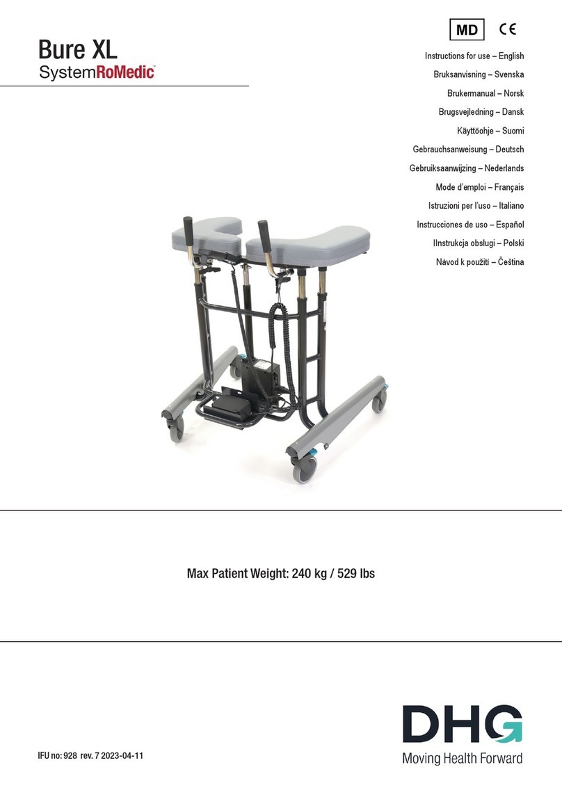 DHG SystemRoMedic Bure XL User manual