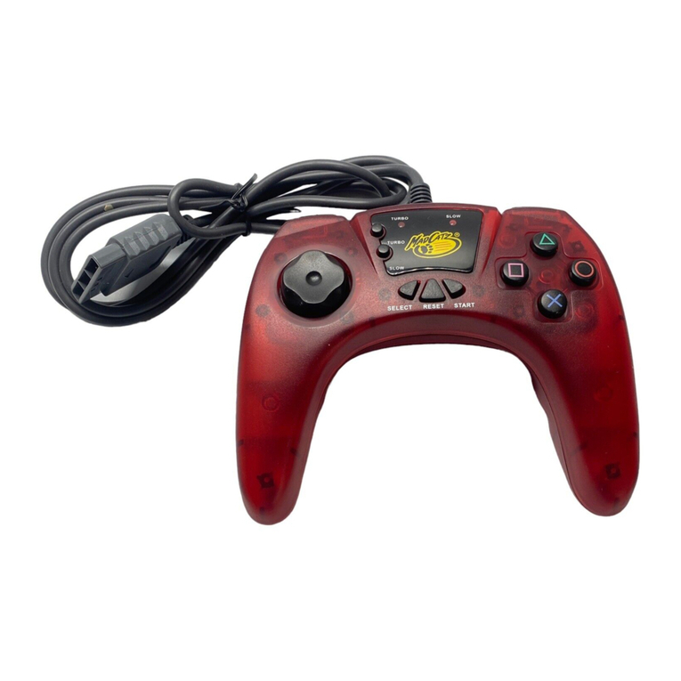 Mad Catz ADVANCED CONTROLLER User manual