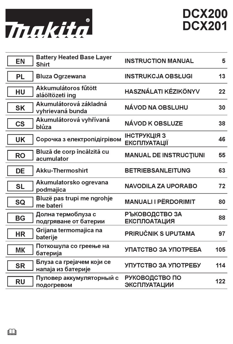 Makita DCX200 User manual