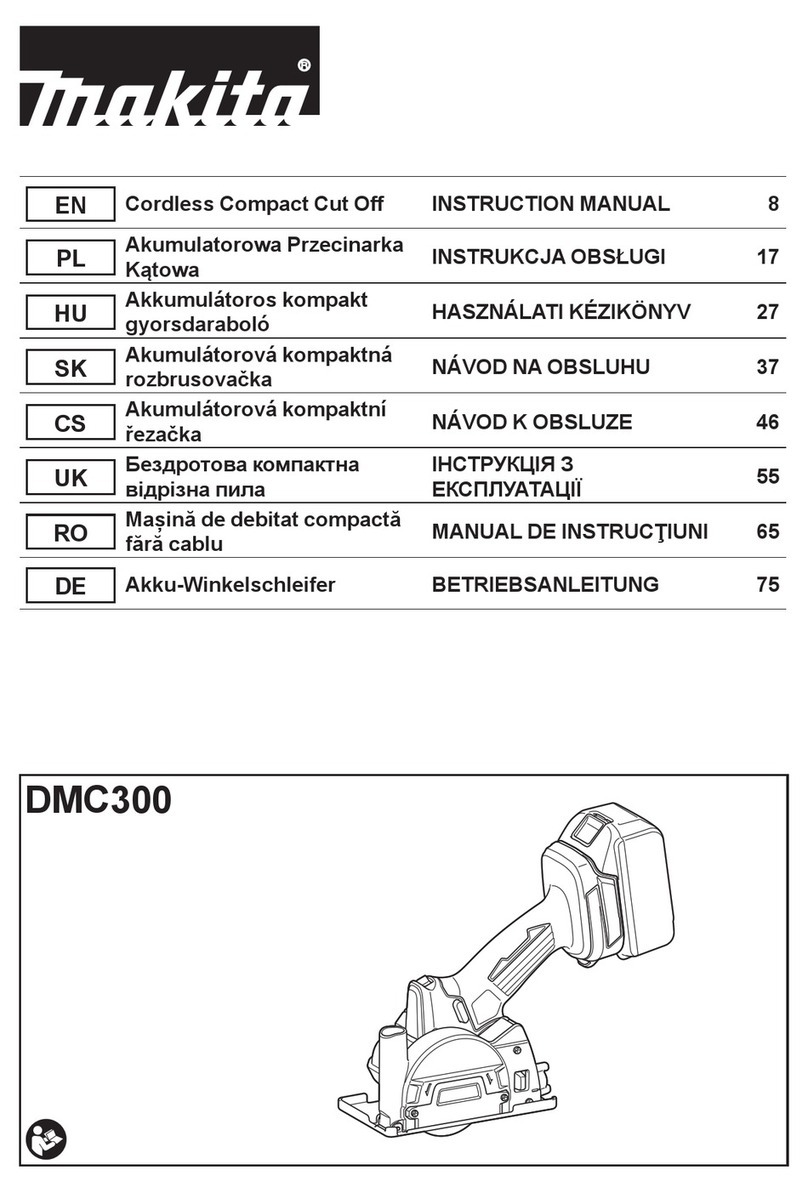 Makita DMC300 User manual