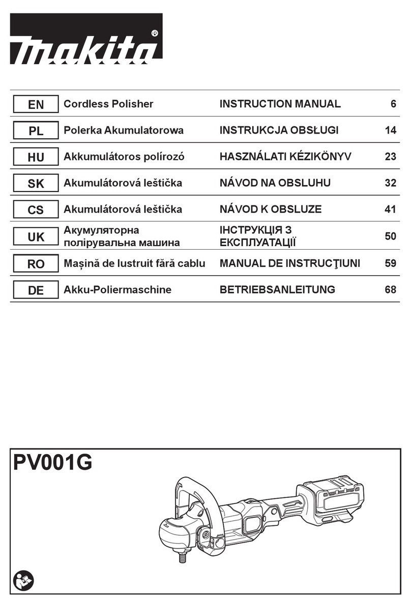 Makita PV001G User manual