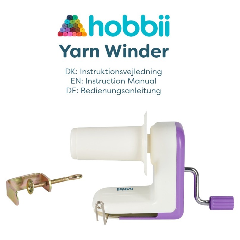 hobbii Yarn Winder instruction manual