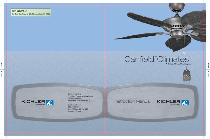 Kichler Lighting Select Canfield Climates instruction manual