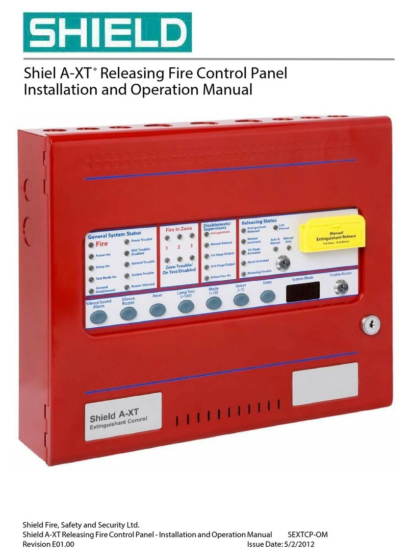 Shield Shiel A-XT Installation and operation manual