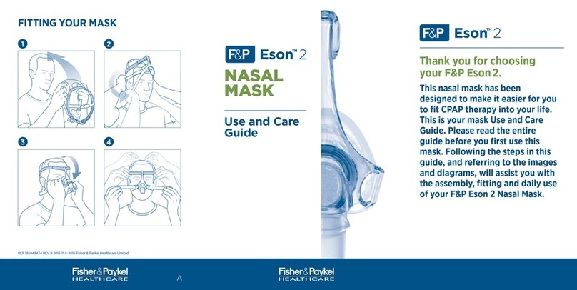 F&P Eson 2 Use and care guide
