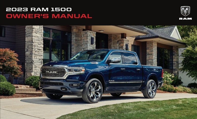RAM 1500 2023 owner's manual