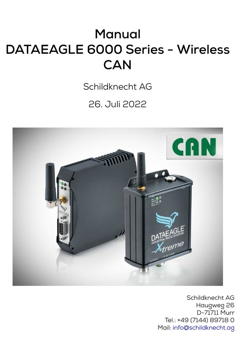 CAN DATAEAGLE 6000 Series manual