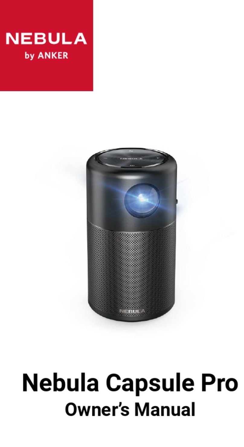Anker NEBULA Capsule Pro owner's manual