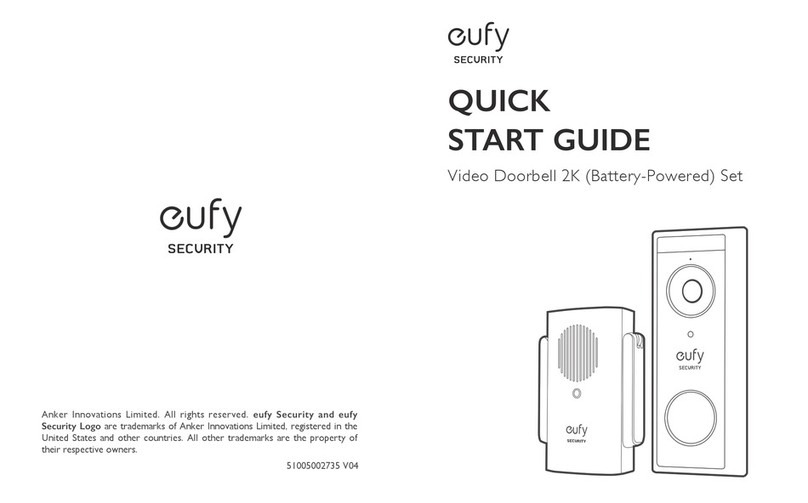 eufy Security T8210 User manual