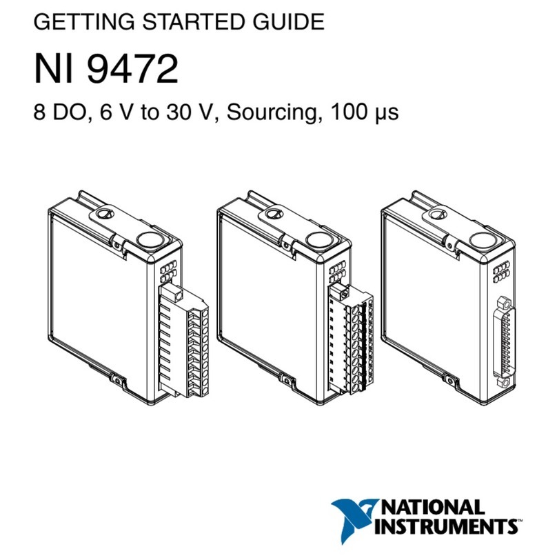 National Instruments NI 9472 Getting started guide National Instruments NI 9472 Getting started guide