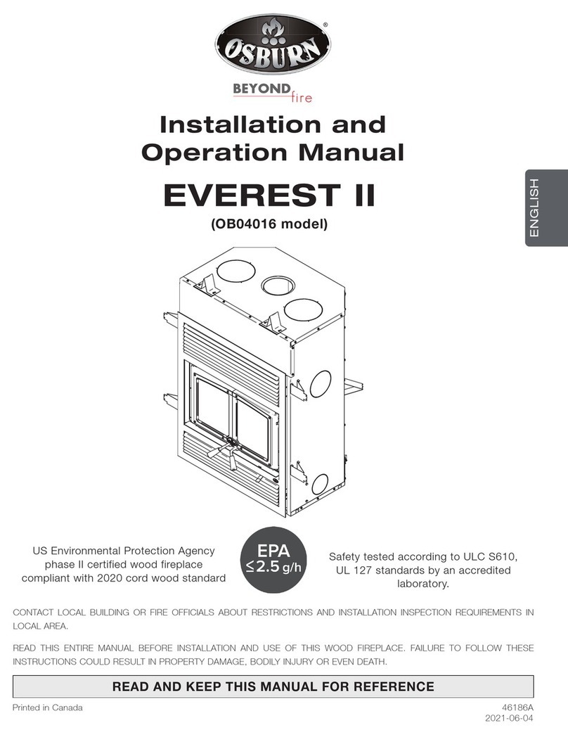 Beyond OSBURN EVEREST II Installation and operation manual