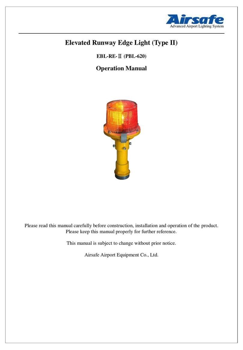 Airsafe EBL-RE-II User manual