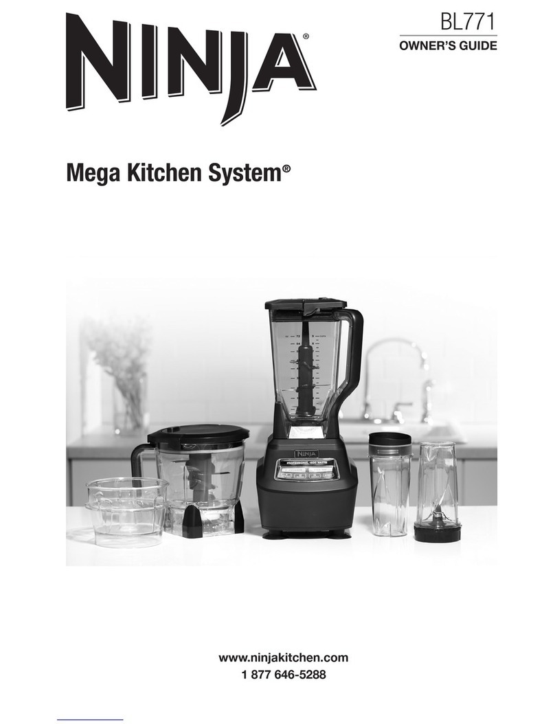 Ninja Mega Kitchen System BL771 User manual