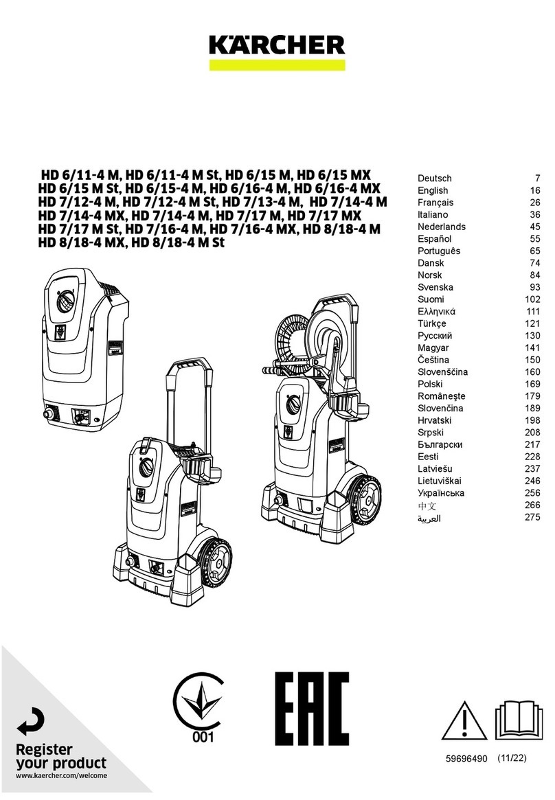 Kärcher HD 6/11-4 M User manual