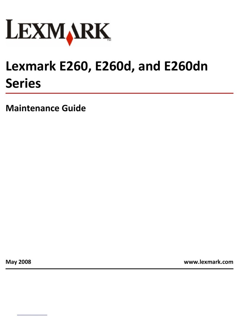 Lexmark E 260dt B/W Operating manual