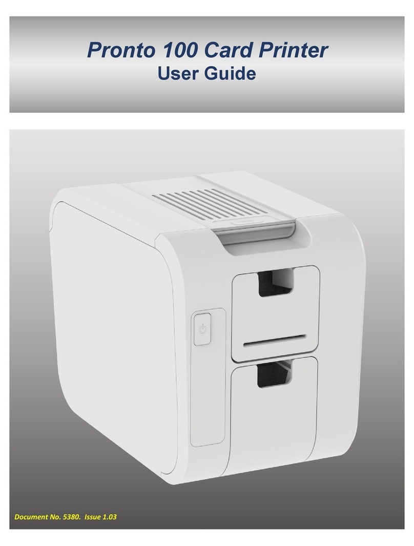 Magicard Pronto 100 User manual