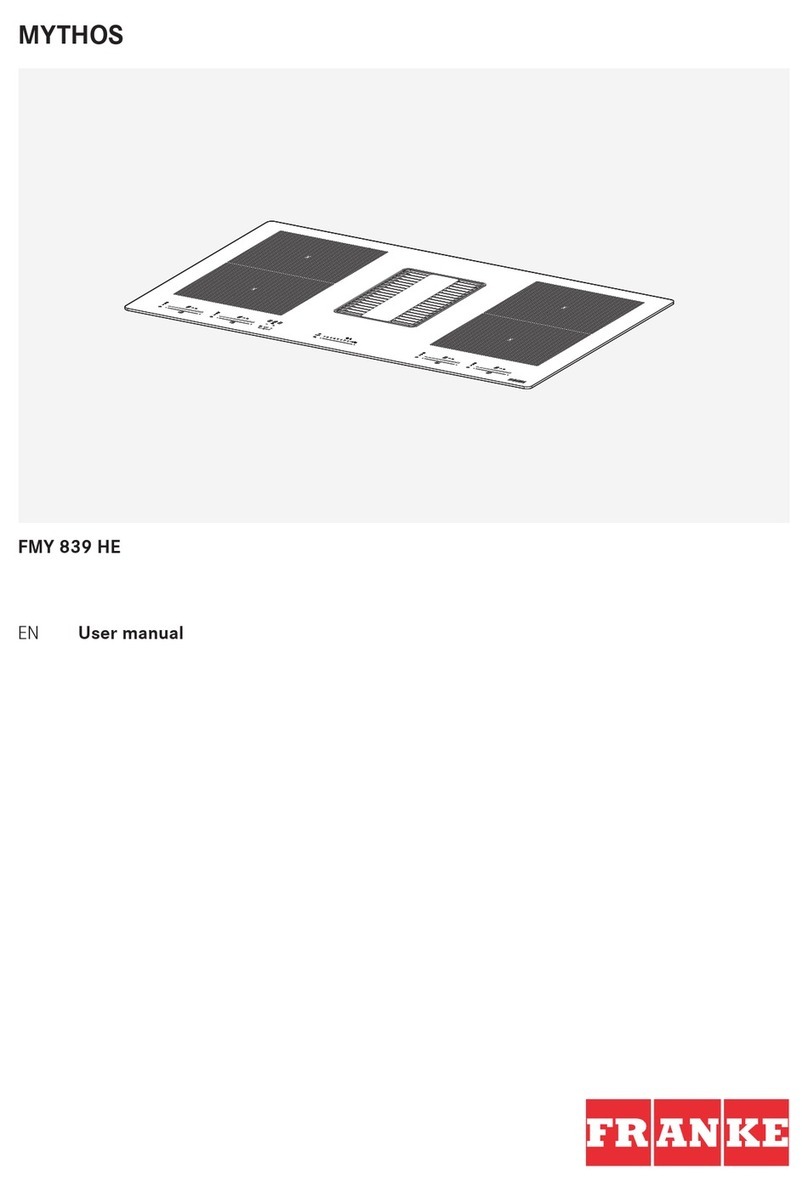 Franke Mythos FMY 839 HE User manual