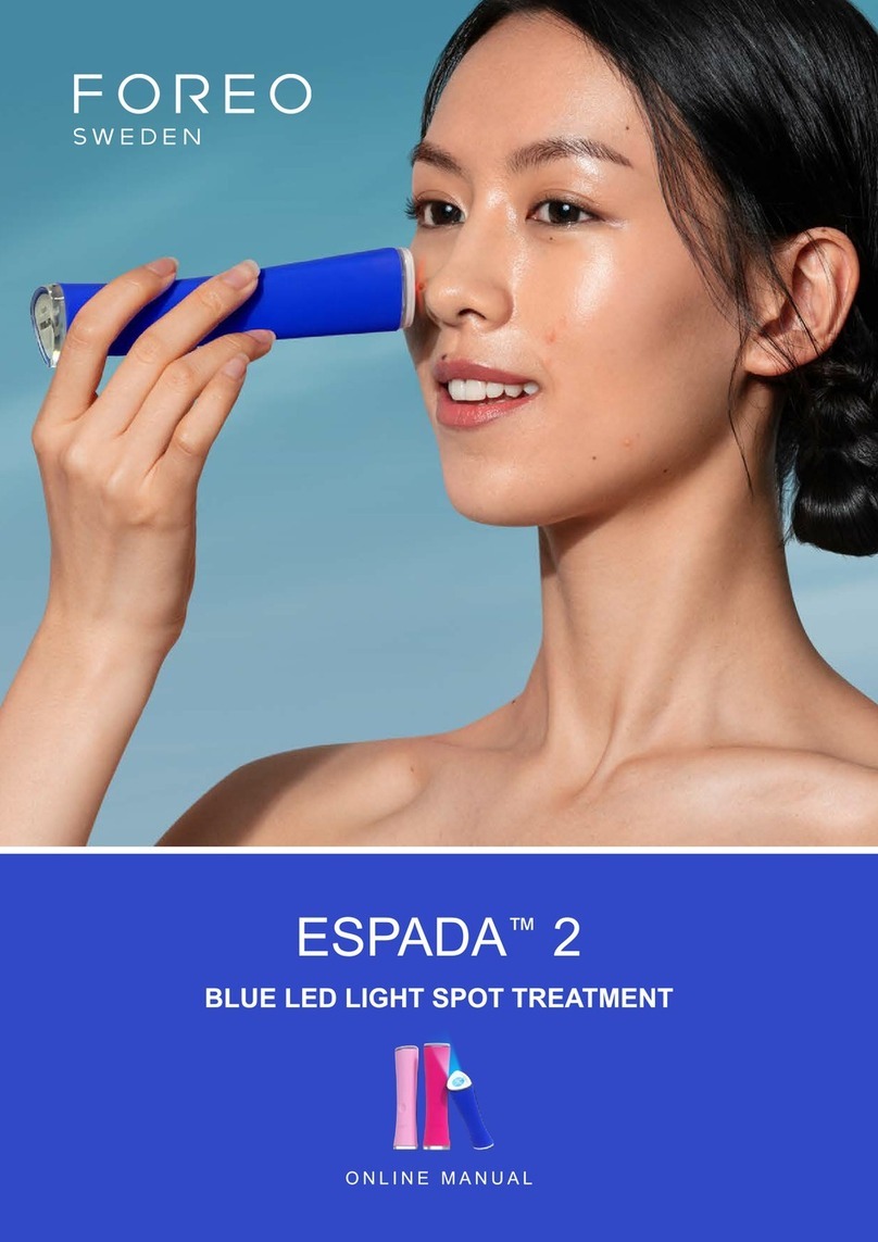 Foreo ESPADA 2 Online manual Foreo ESPADA 2 Online manual