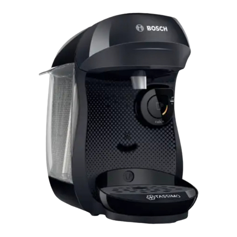Bosch TASSIMO happy TAS1003GB instruction manual