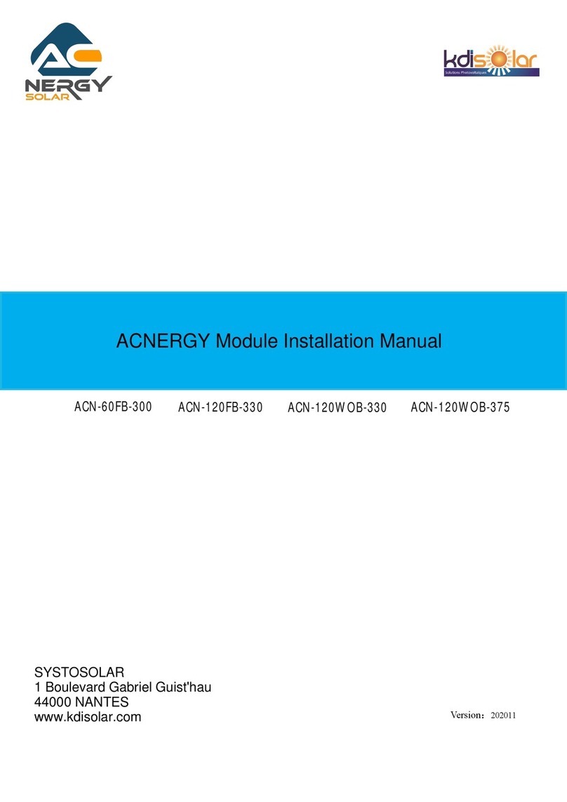 DMEGC ACNERGY ACN-60FB-300 installation manual