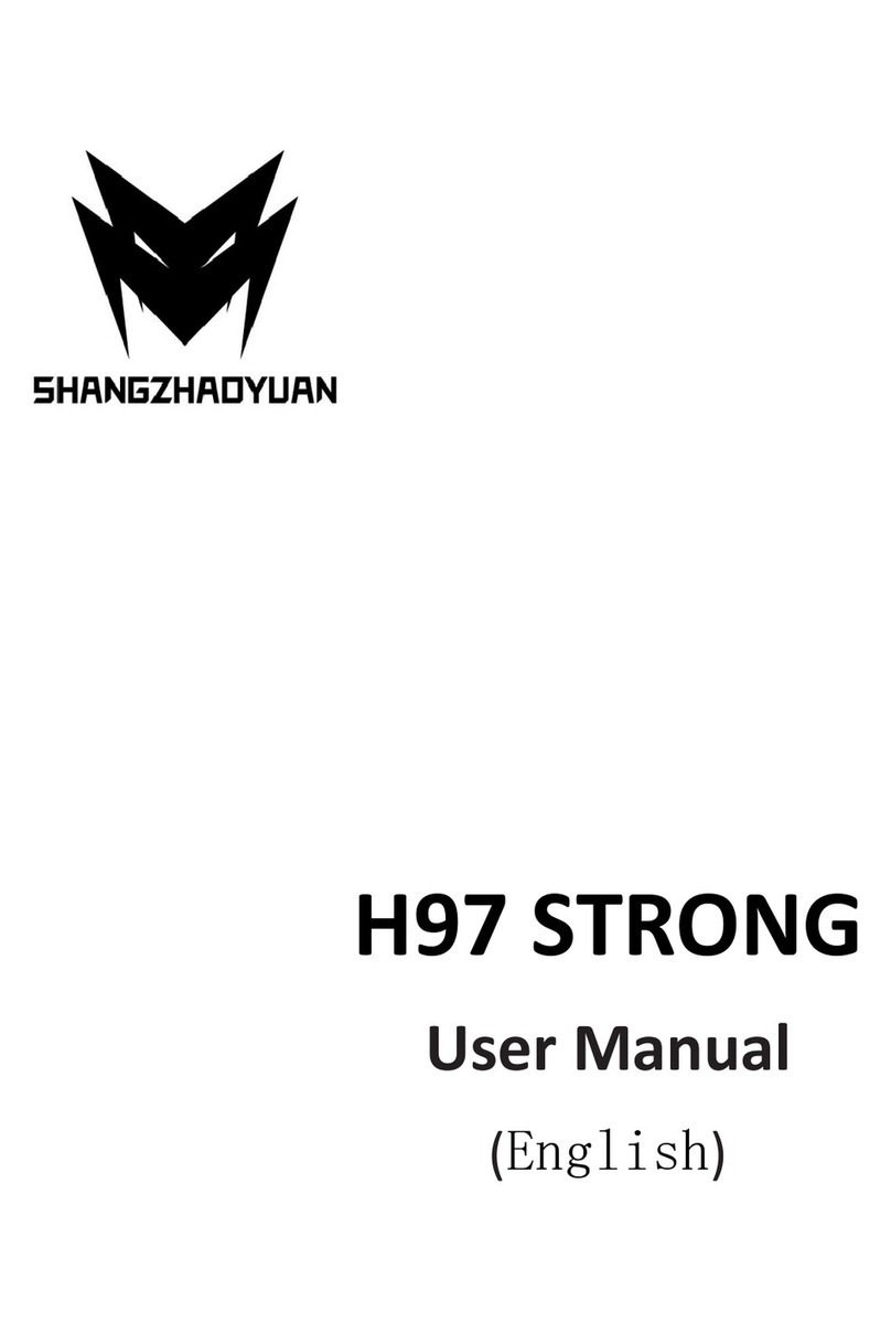 Shangzhadyuan H97 STRONG user manual