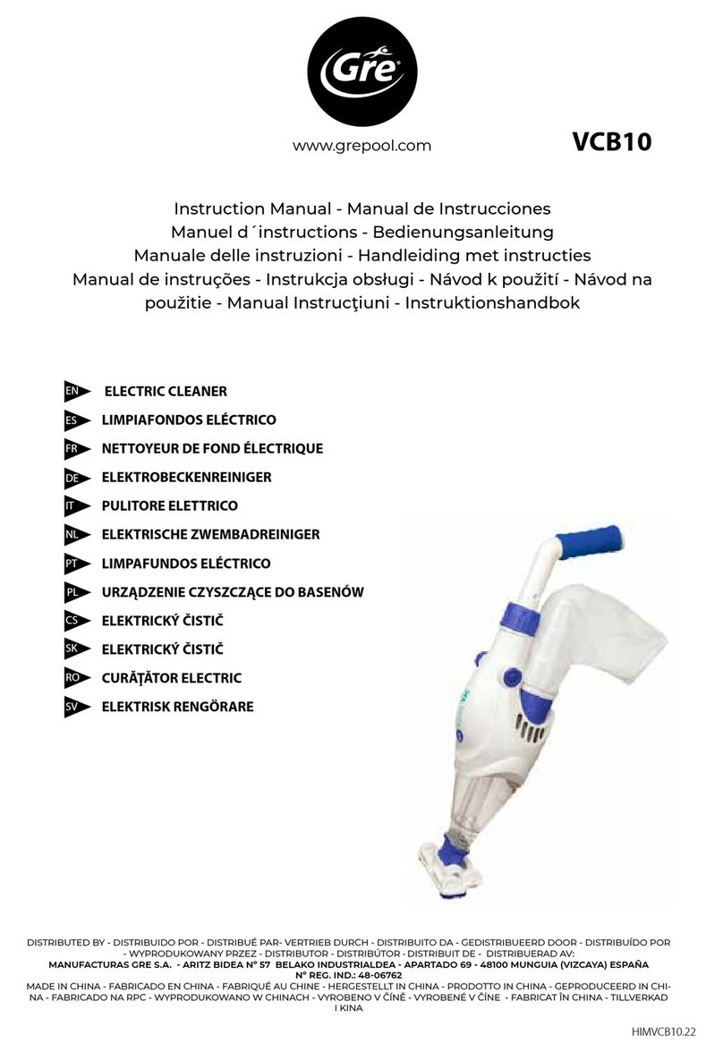 GRE VCB10 instruction manual