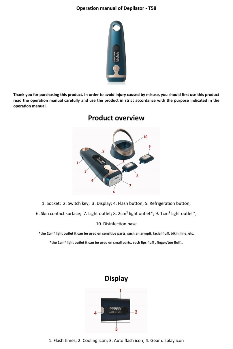 tekkiwear T58 Operation manual