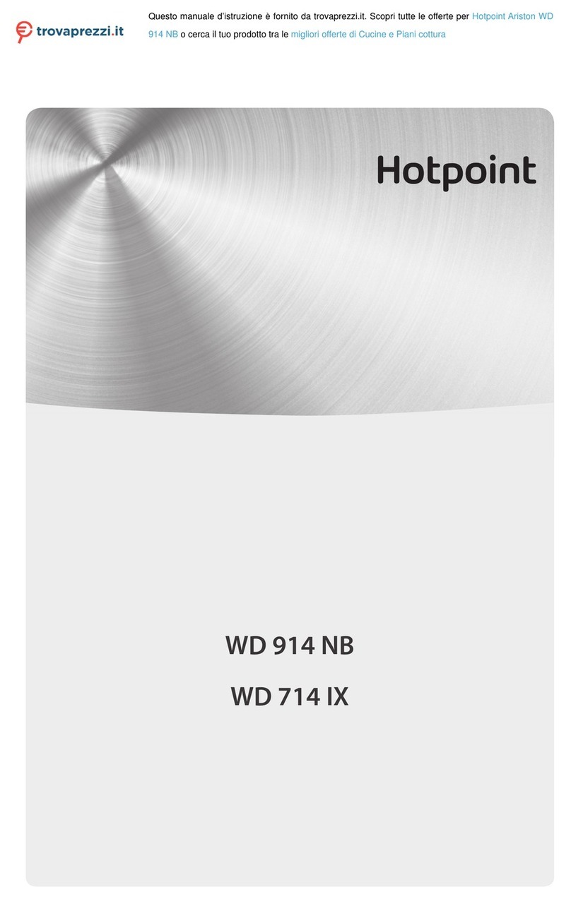Hotpoint WD 914 NB User manual