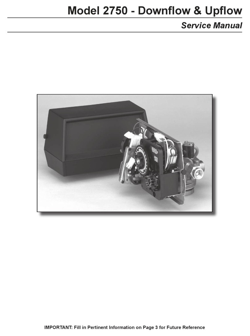 Pentair 2750 User manual