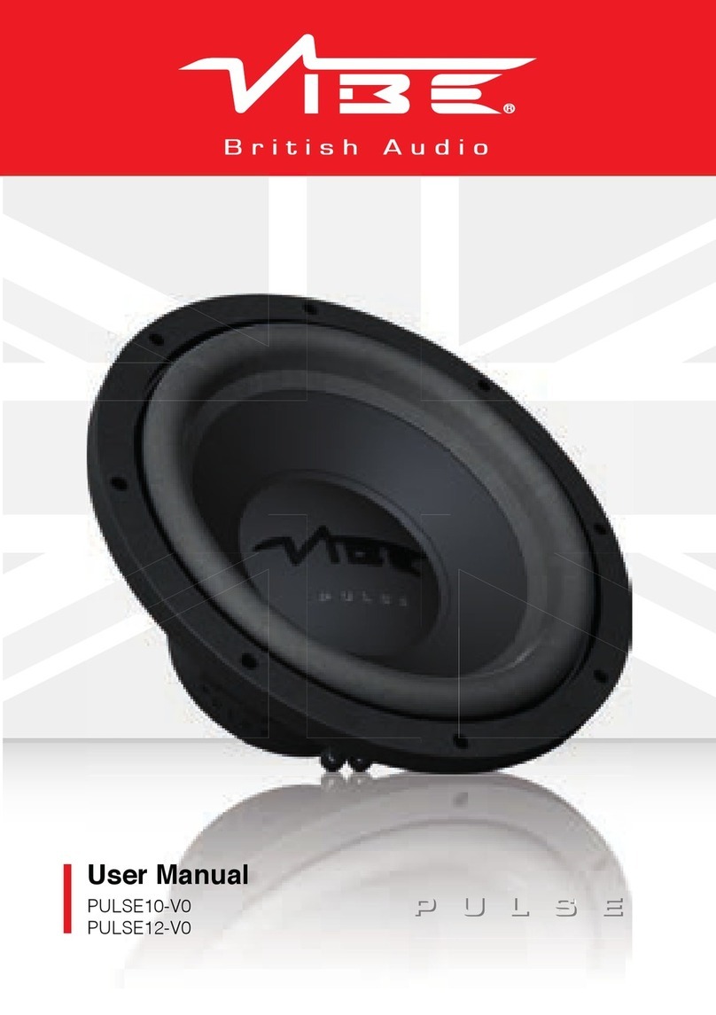 Vibe PULSE10-V0 User manual Vibe PULSE10-V0 User manual