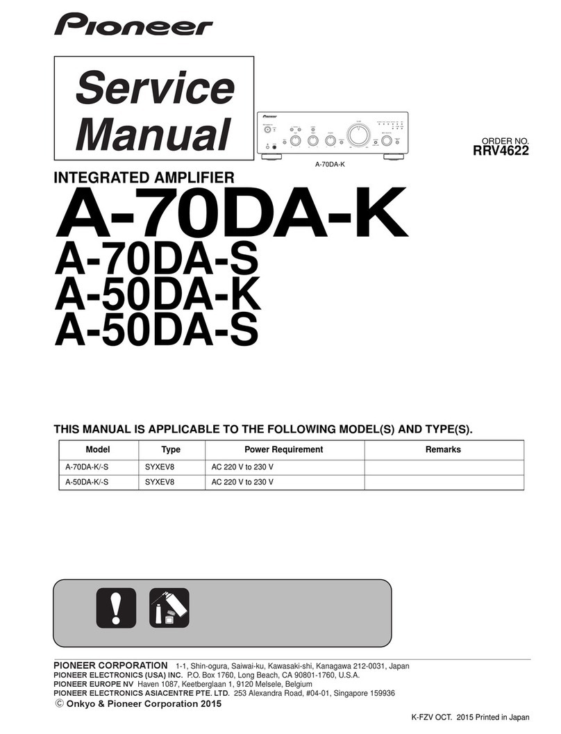 Pioneer A-70DA-K Service manual