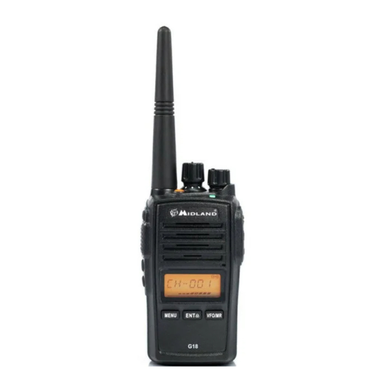 Midland G18 user manual