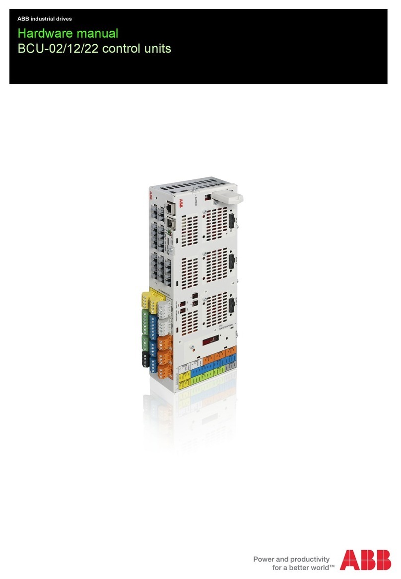 ABB BCU-02 Hardware manual
