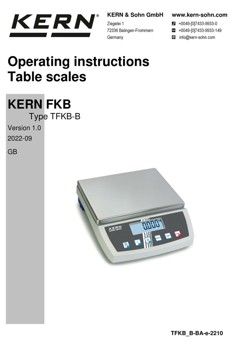 KERN FKB 6K0.02 operating instructions