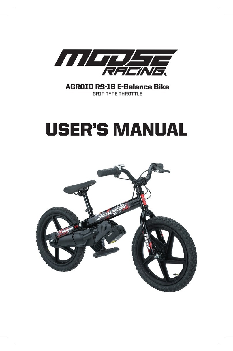 MOOSE RACING AGROID RS-16 User manual