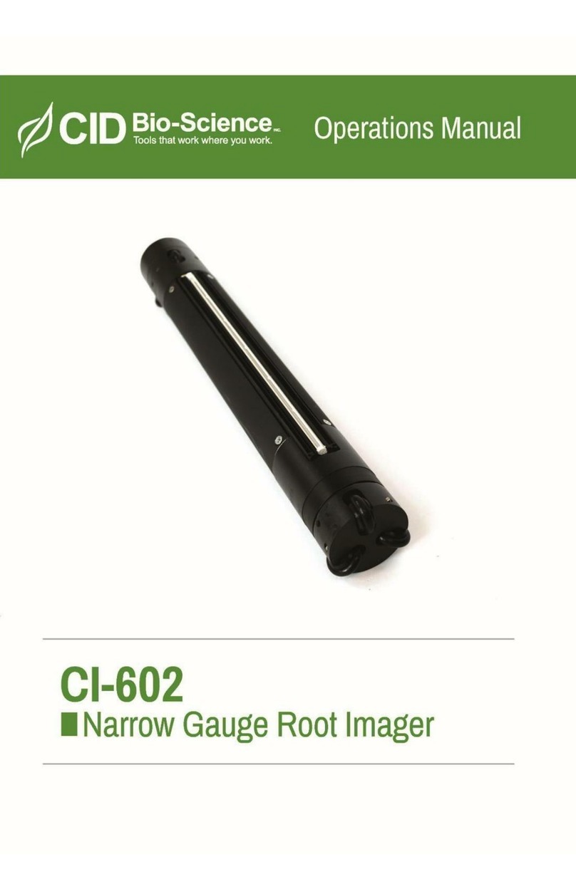 CID Bio-Science CI-602 Operation manual CID Bio-Science CI-602 Operation manual