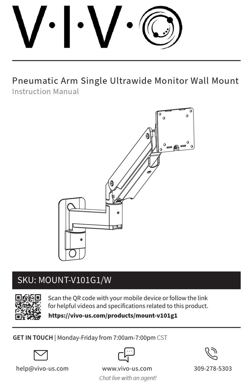 Vivo MOUNT-V101G1/W instruction manual