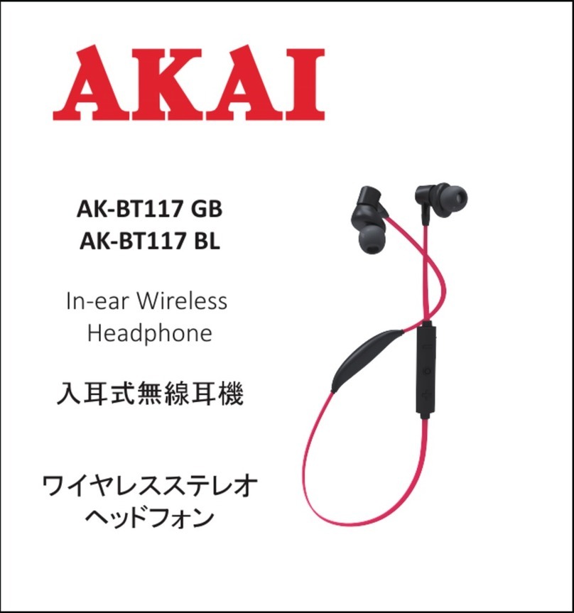 Akai AK-BT117 GB manual
