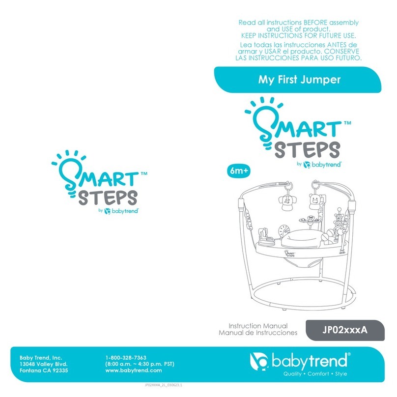 Baby Trend SMART STEPS JP02 A Series instruction manual